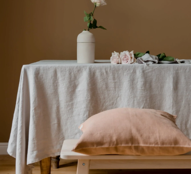 CAFE CREME LINEN CUSHION COVER