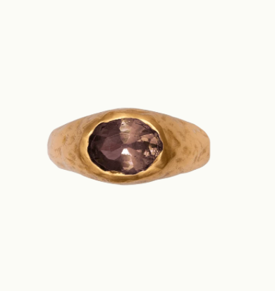POSITANO CARAMELO GOLD RING