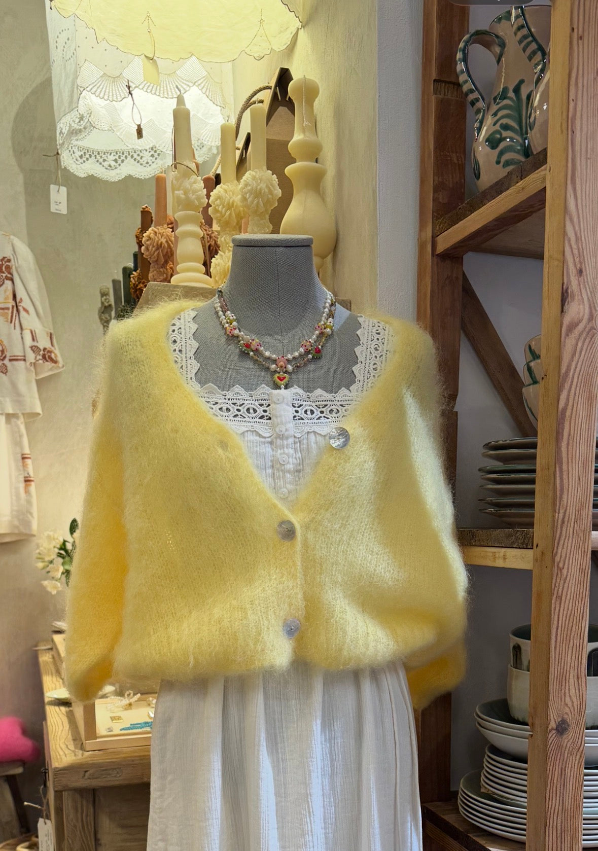 Mohair Cardigan