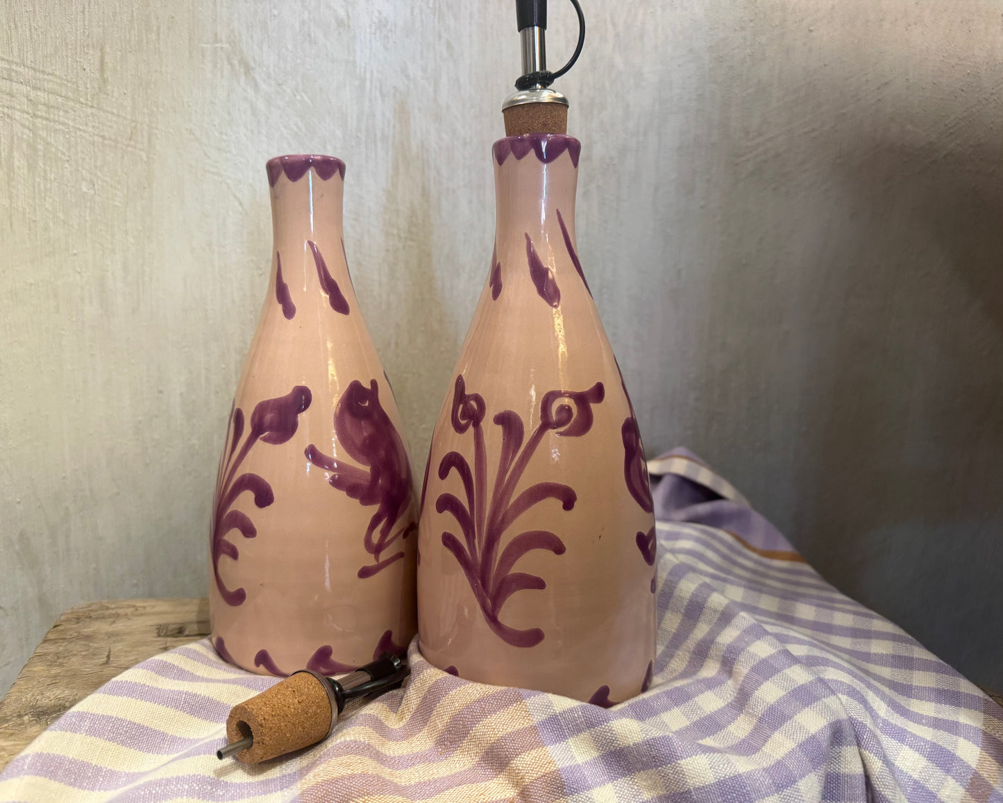 HAND PAINTED PIT BOTTLE
