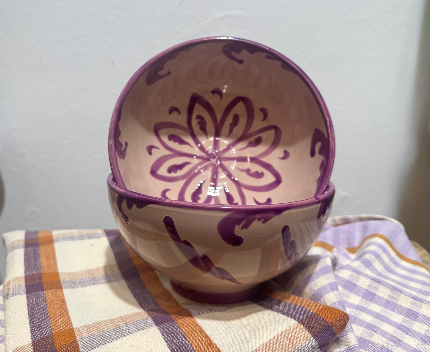 HAND PAINTED BOWL