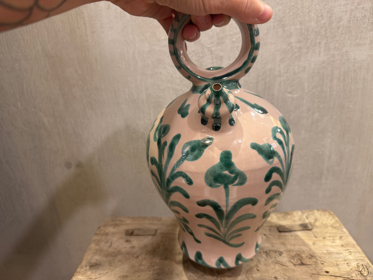 HAND PAINTED BOTIJIO