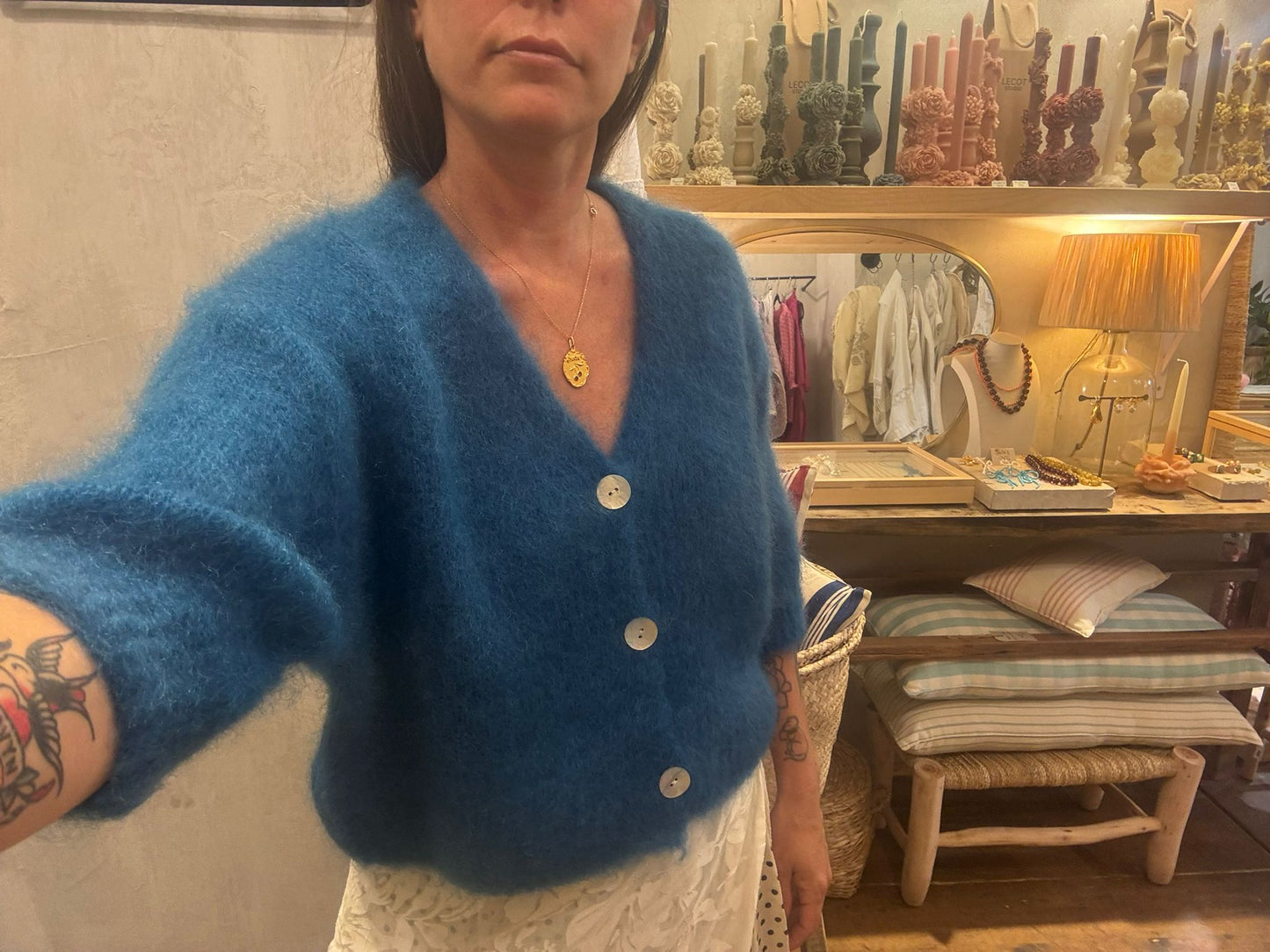 Mohair Cardigan