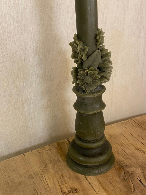 Vela verde clavel