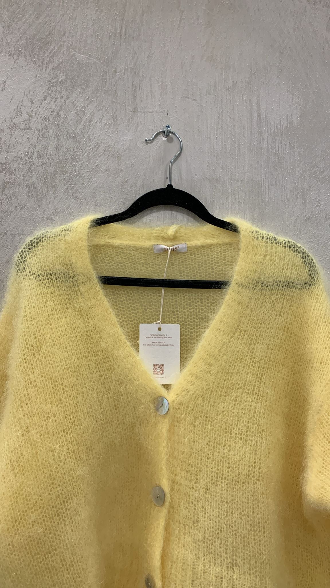 Mohair Cardigan