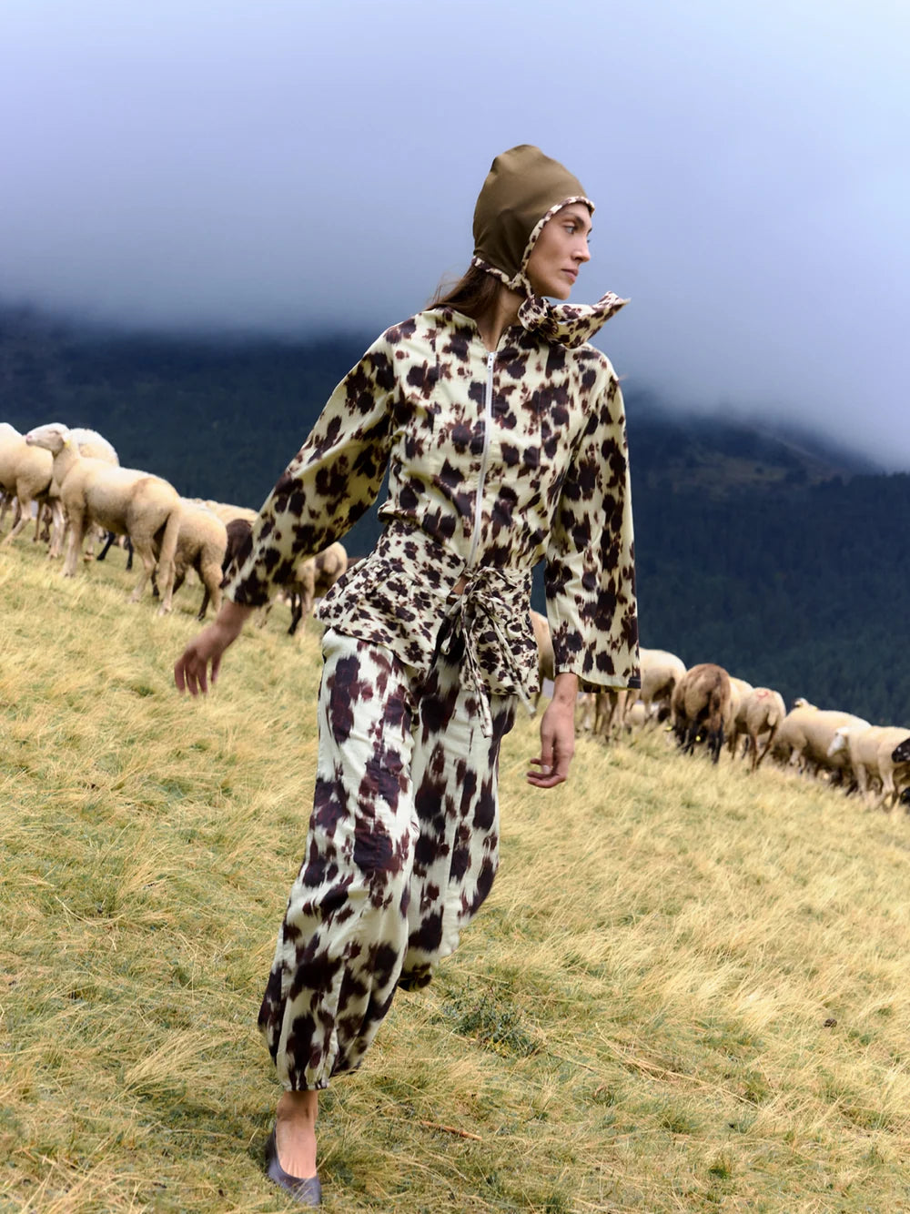 FIELD FUJI FLORAL JACKET