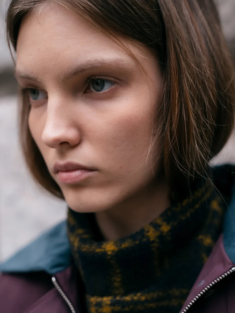 ACORN CONTRAST COLLAR JACKET