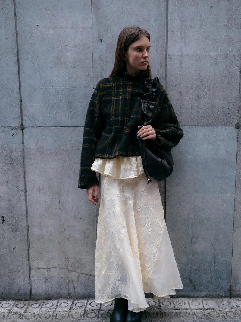 BUTTERCUP FLORAL MIDI SKIRT