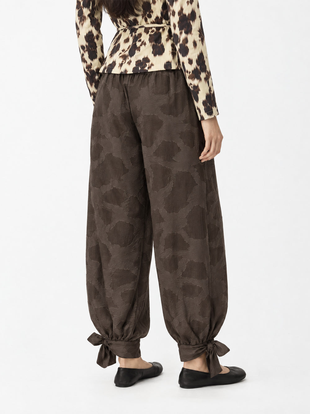 BROWN CRUSH PANTS