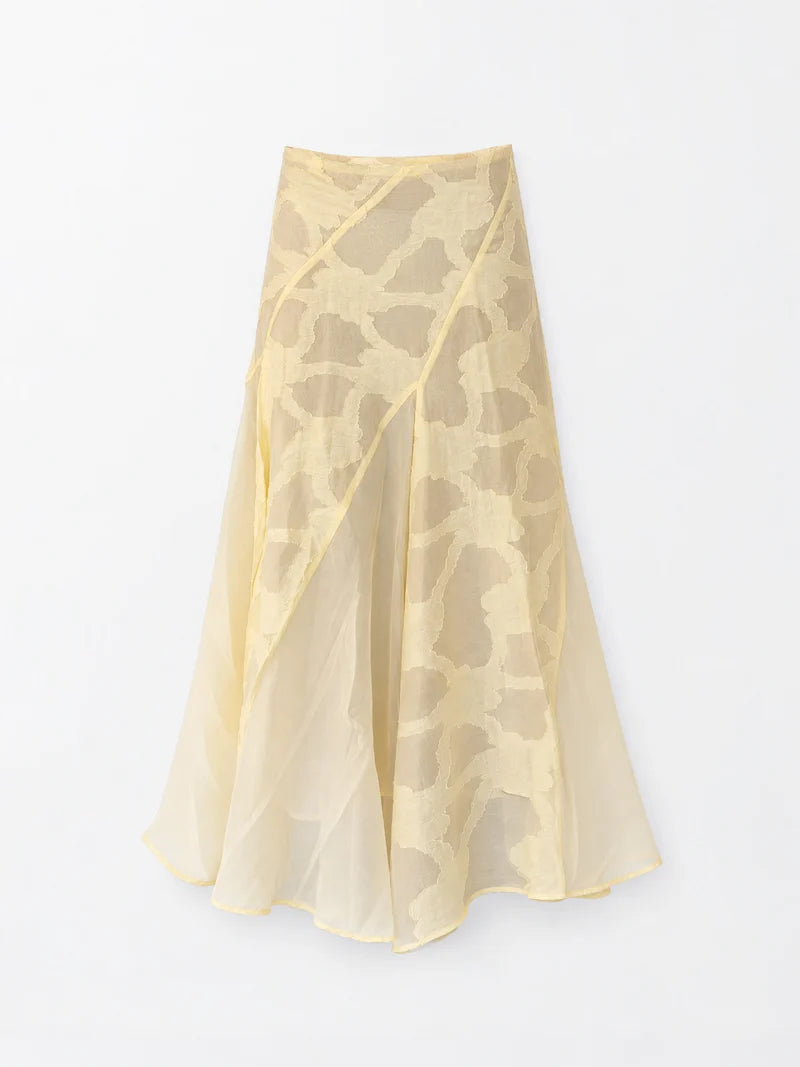 BUTTERCUP FLORAL MIDI SKIRT