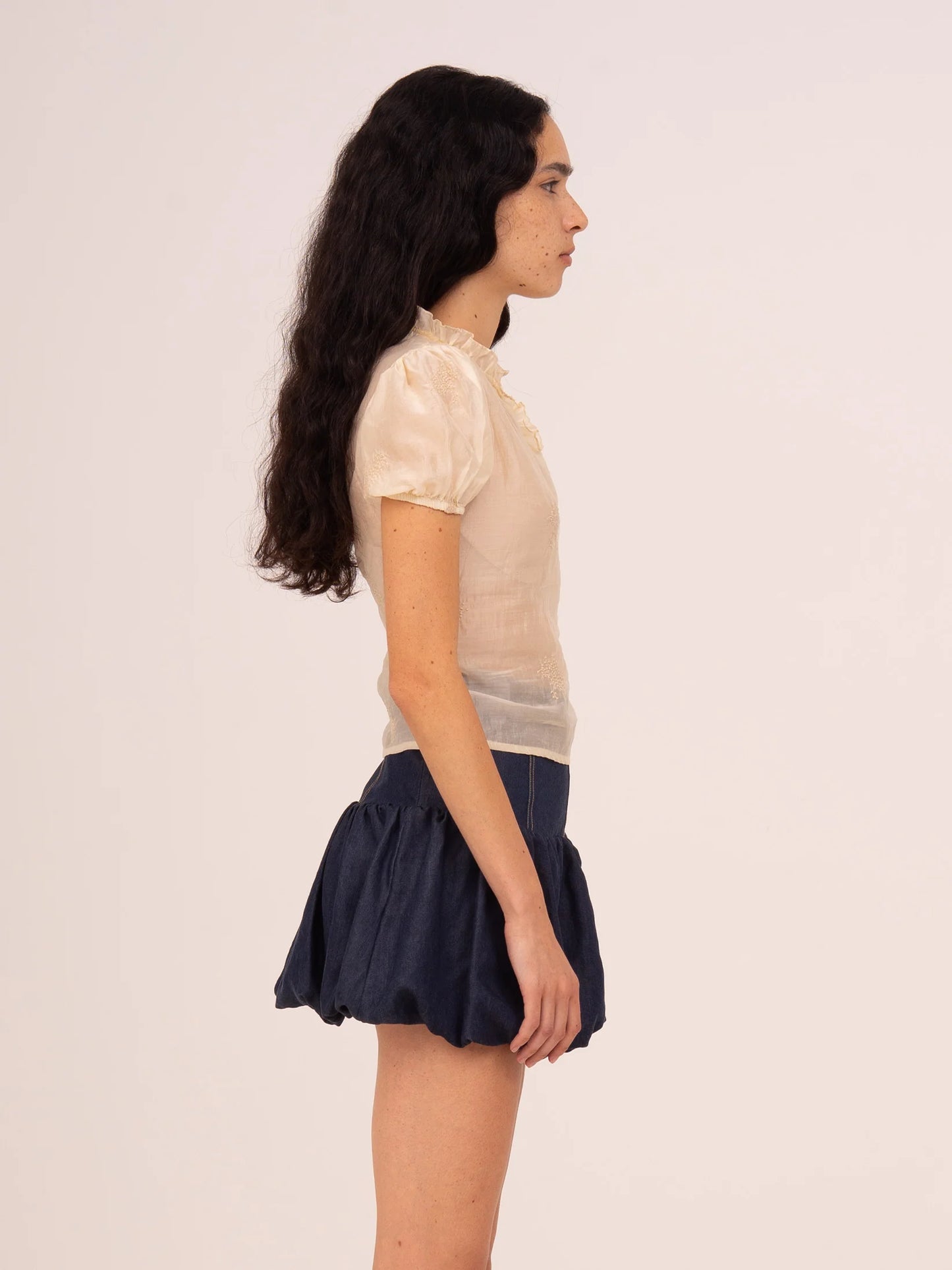 BLUSA ECHO COLOR CREMA