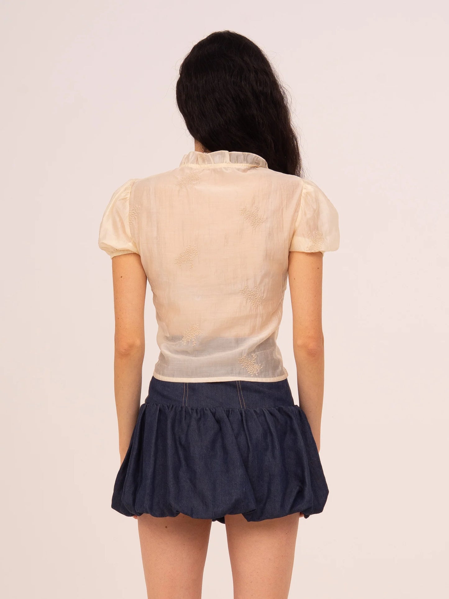 BLUSA ECHO COLOR CREMA