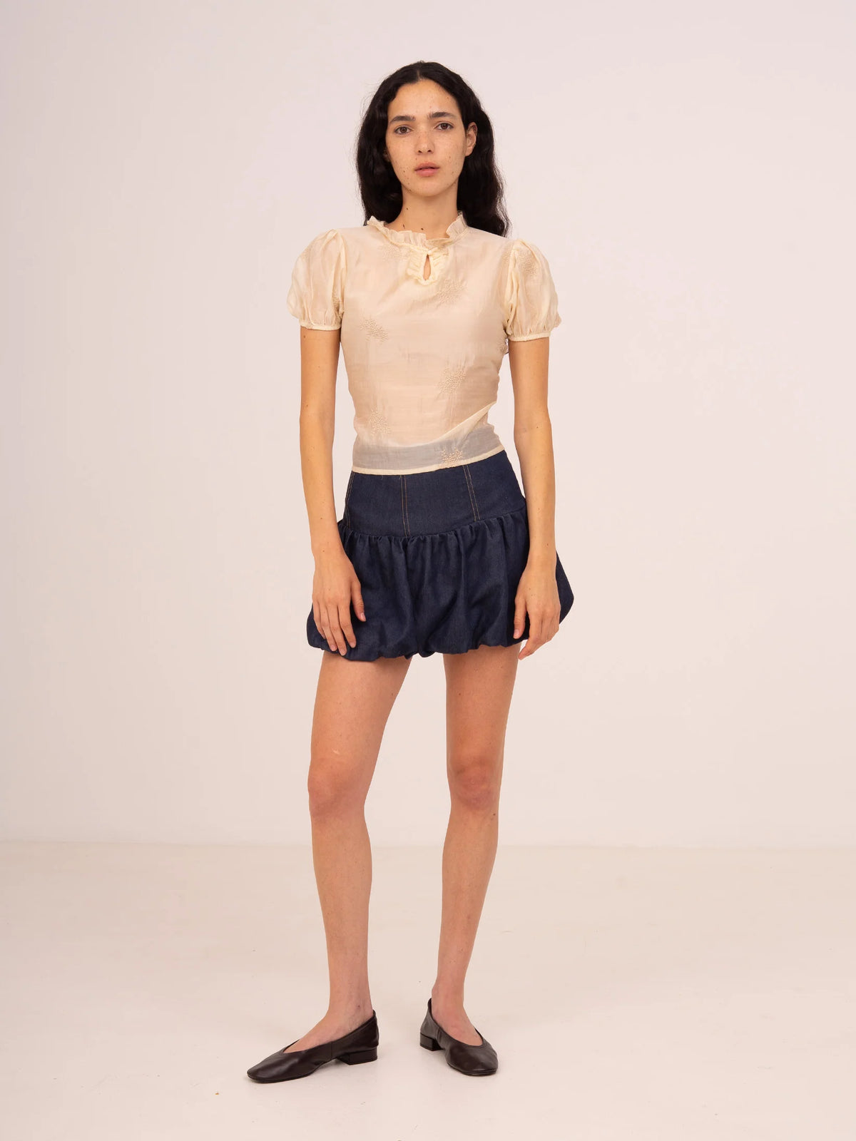 BLUSA ECHO COLOR CREMA