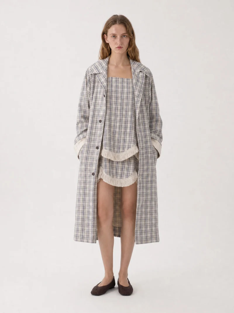 HEATHER TRENCH COAT