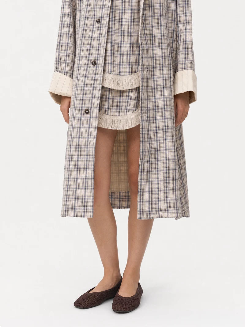 HEATHER TRENCH COAT
