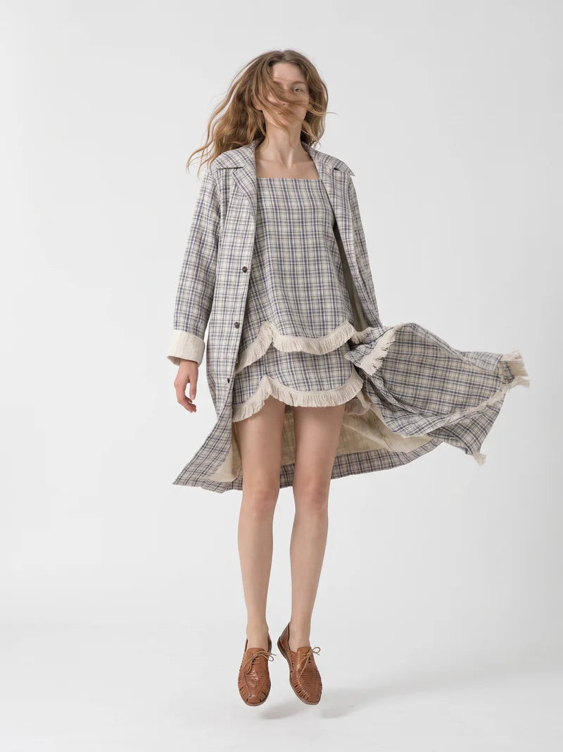 HEATHER TRENCH COAT