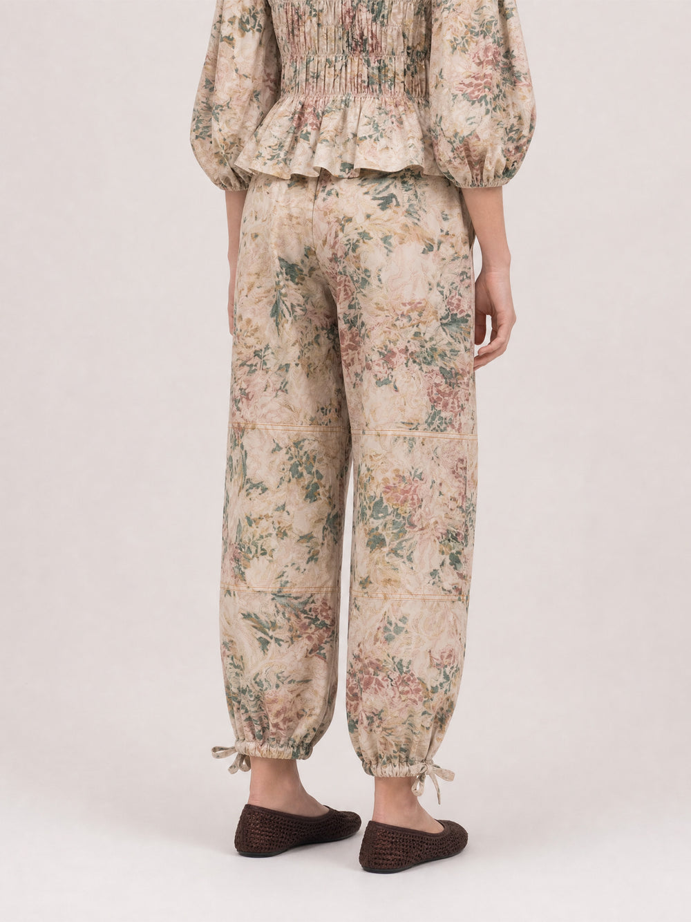 FLOWER FOMO FLORAL TROUSERS