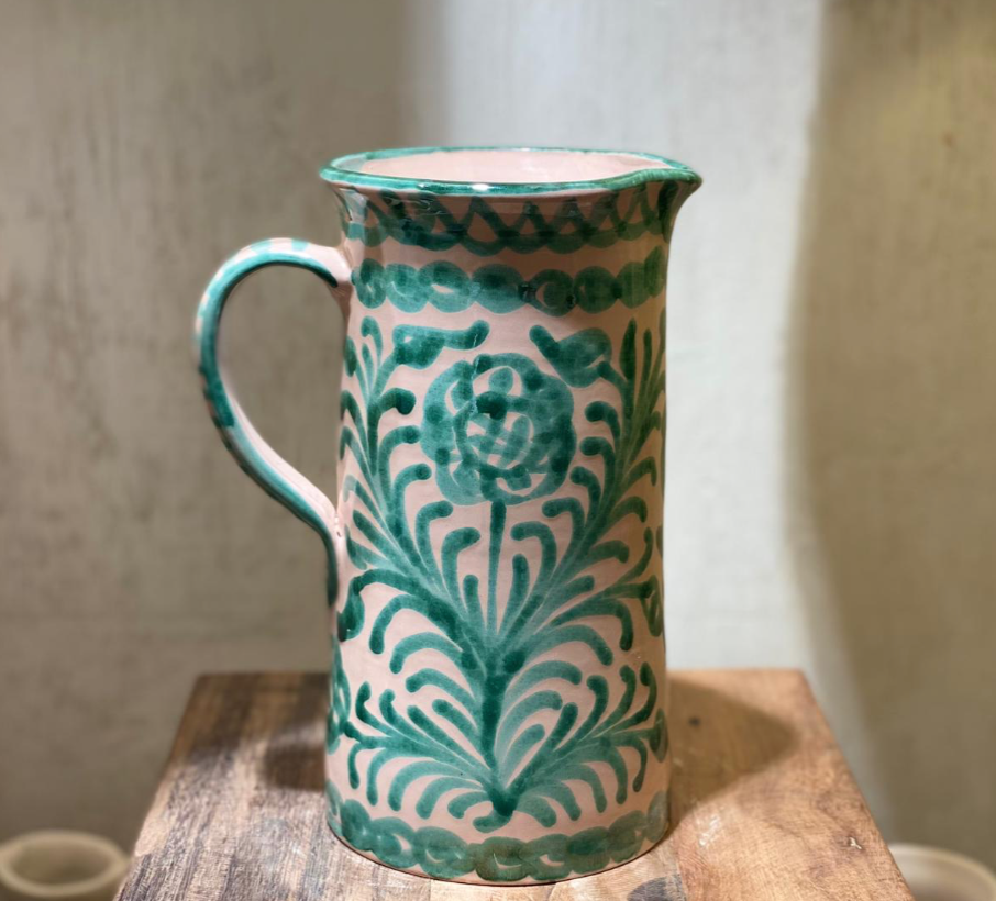 JARRA PINTADA A MANO