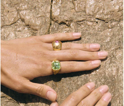SALINA VERDE QUE TE QUIERO VERDE RING