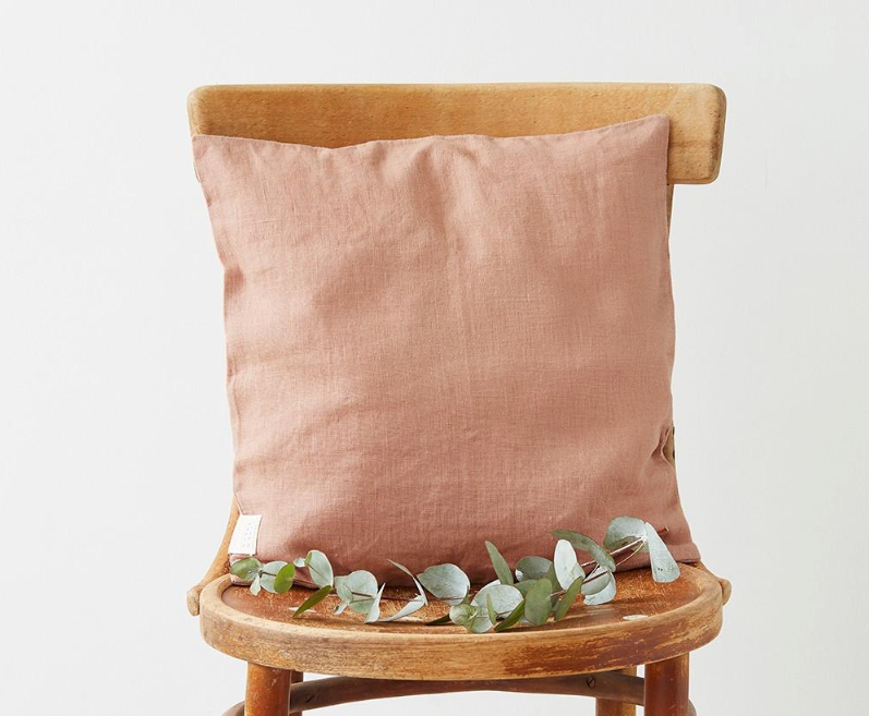 CAFE CREME LINEN CUSHION COVER