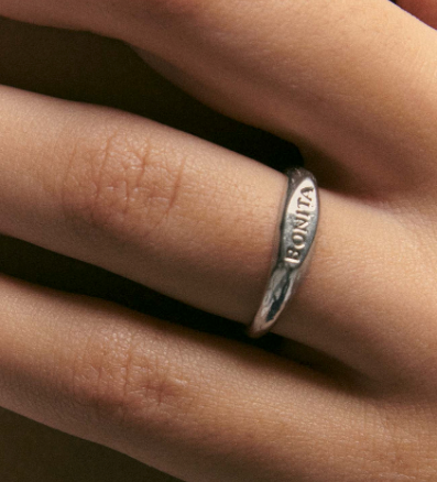 ANILLO DE SELLO MINI BONITA SILVER