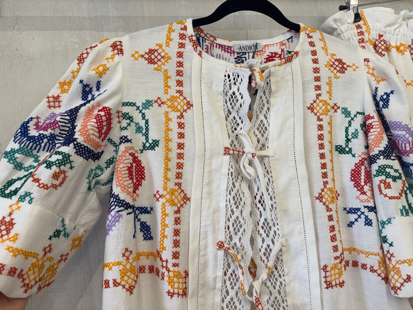 Conjunto vintage único
