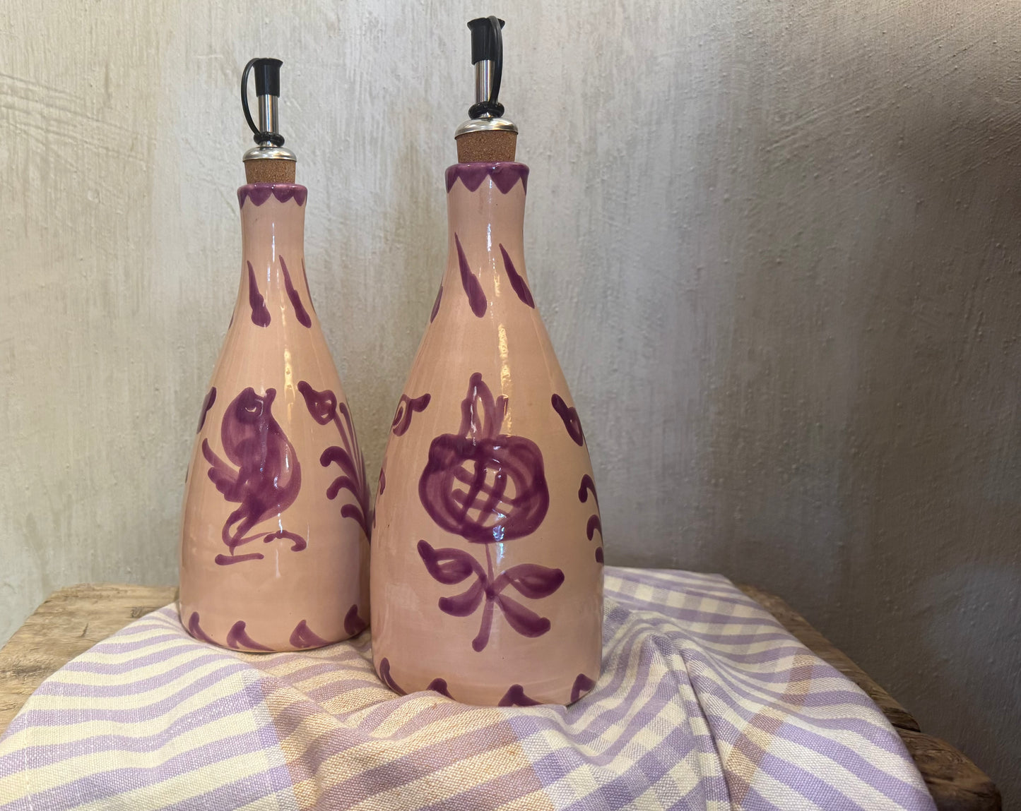 HAND PAINTED PIT BOTTLE