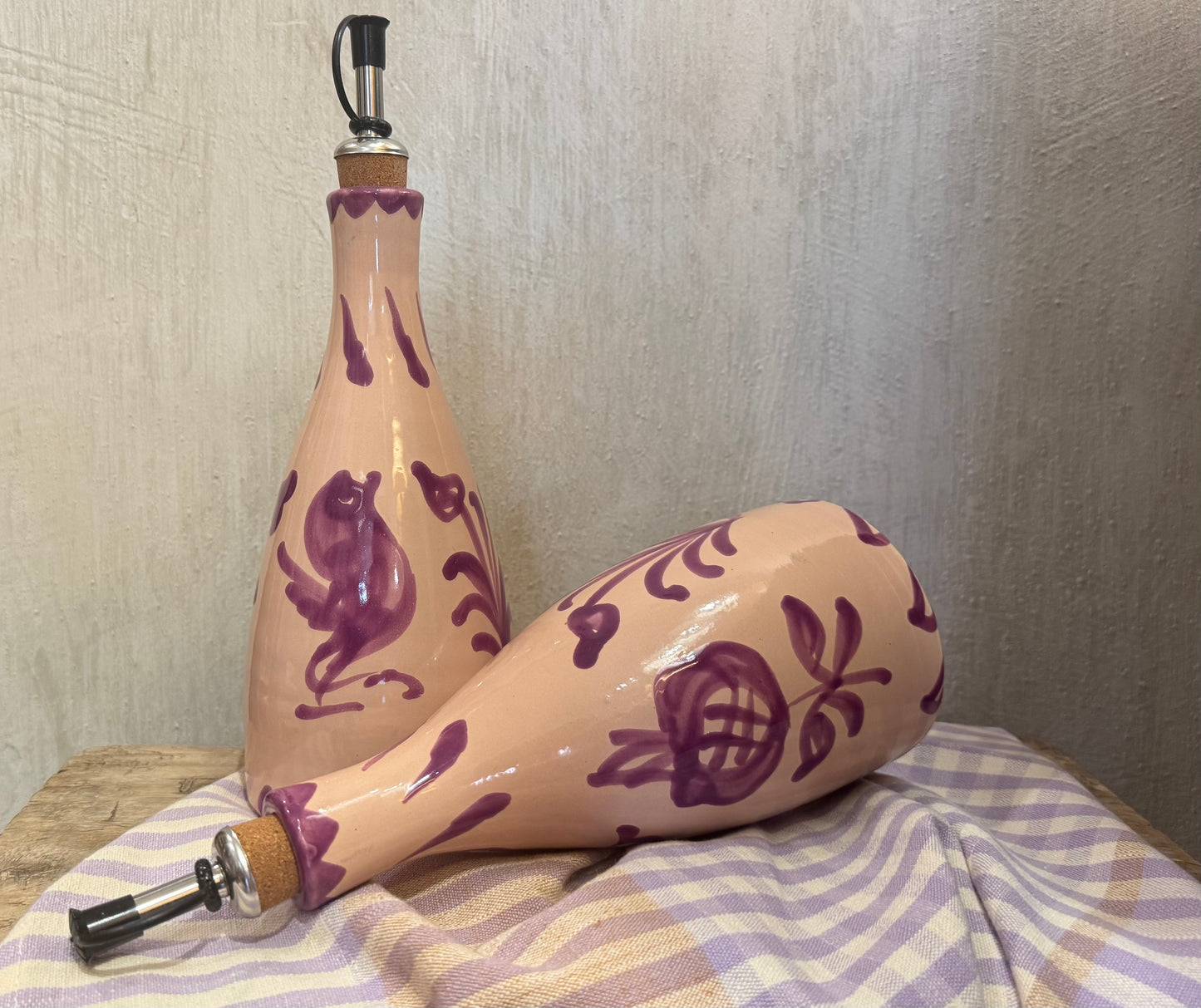 HAND PAINTED PIT BOTTLE