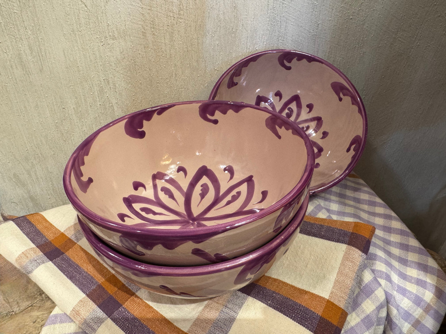 HAND PAINTED BOWL
