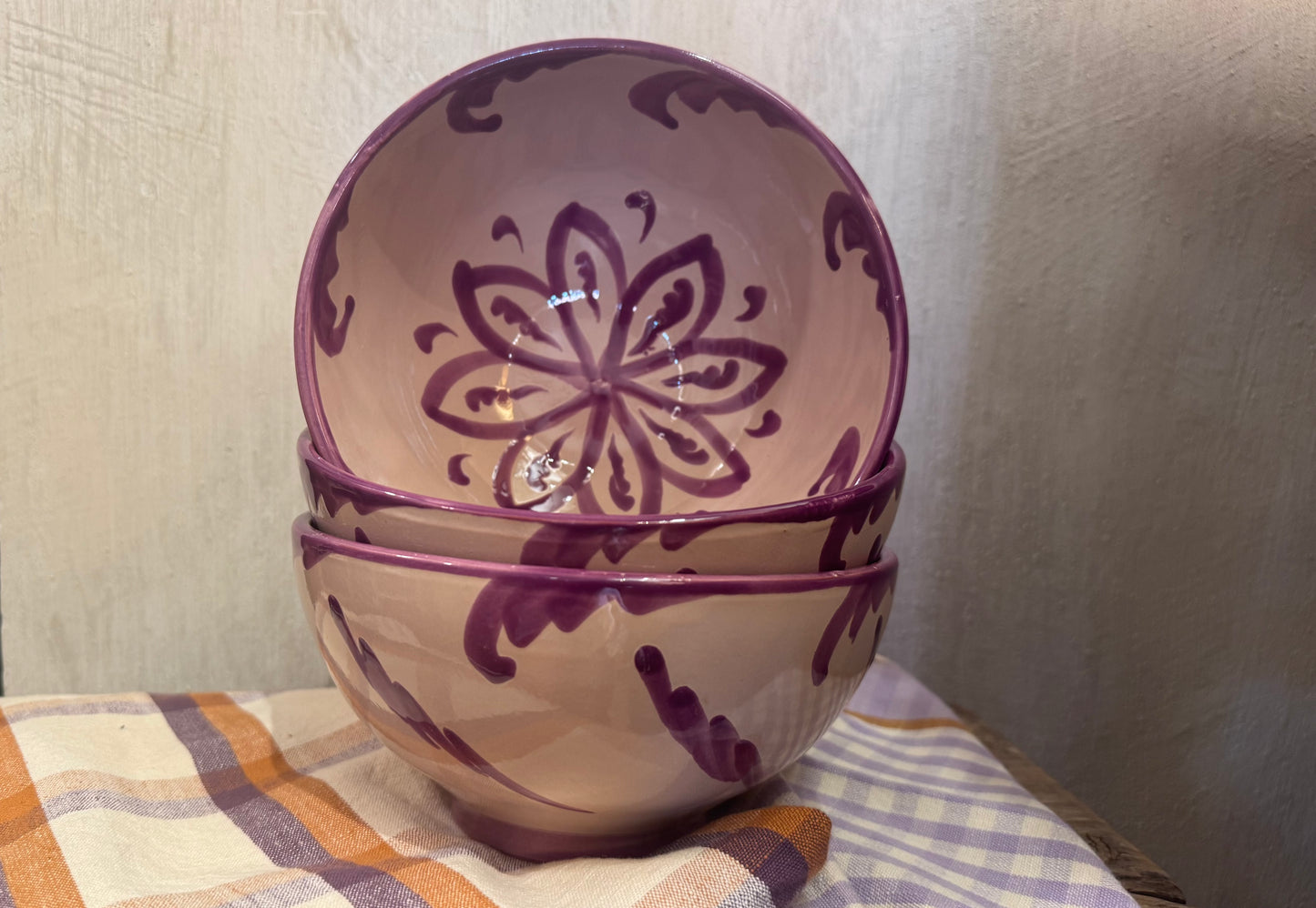 HAND PAINTED BOWL