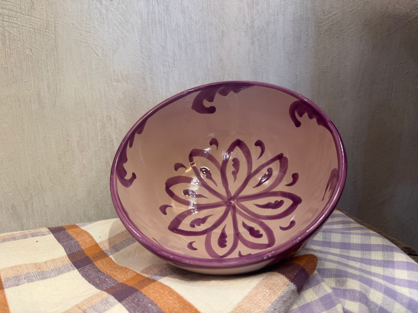 HAND PAINTED BOWL