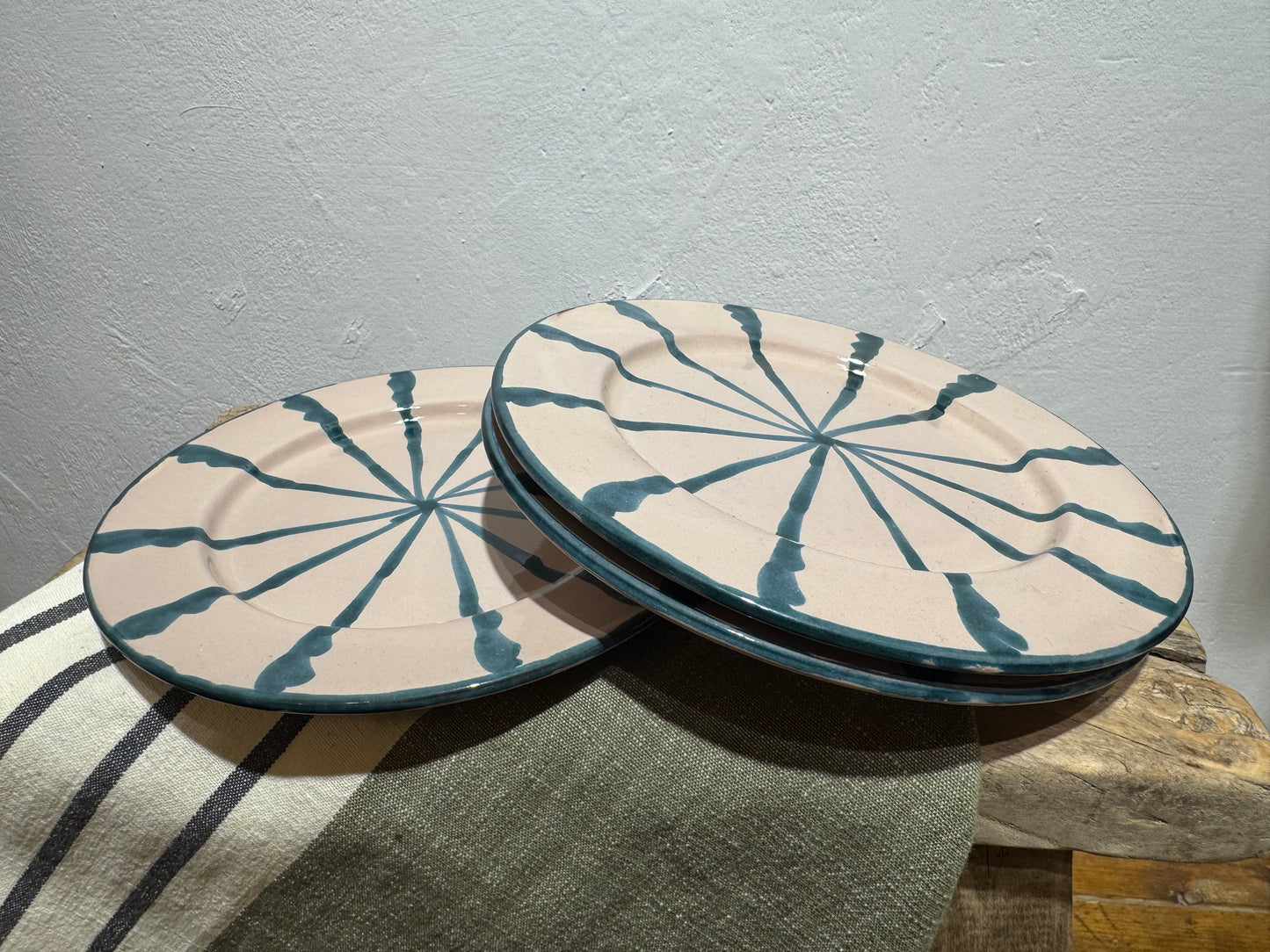 DESSERT TEAL PLATE