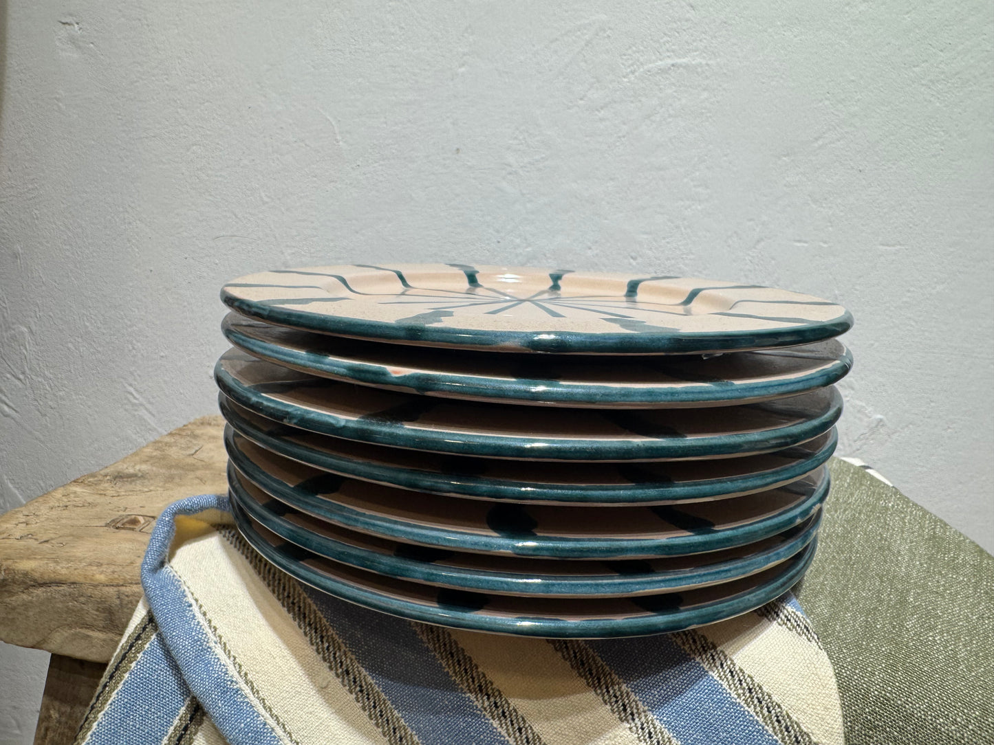 DESSERT TEAL PLATE
