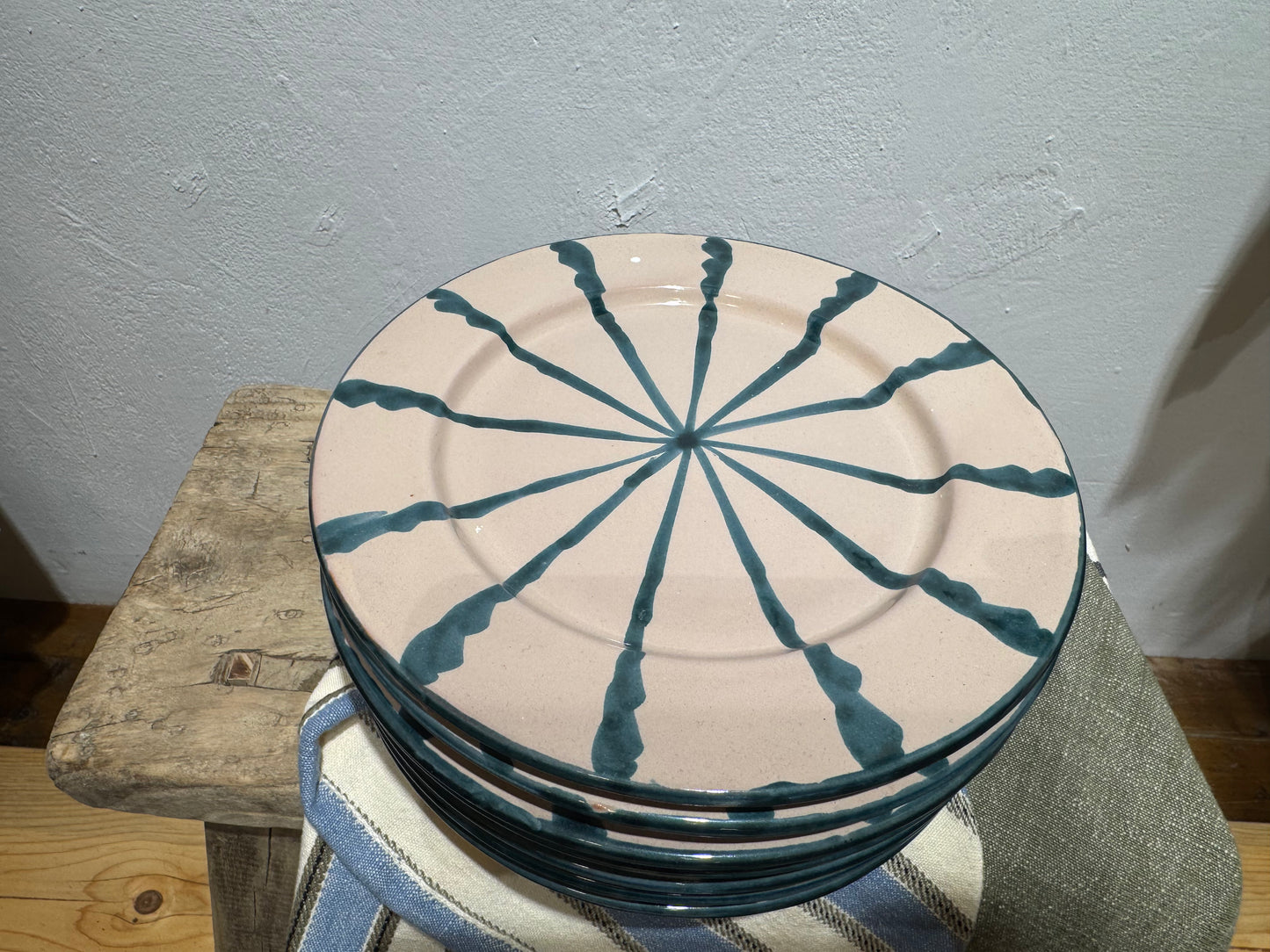 DESSERT TEAL PLATE