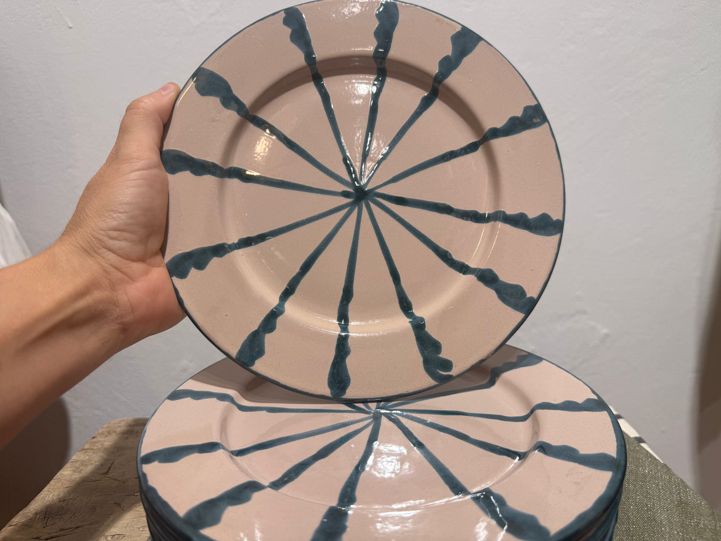 DESSERT TEAL PLATE