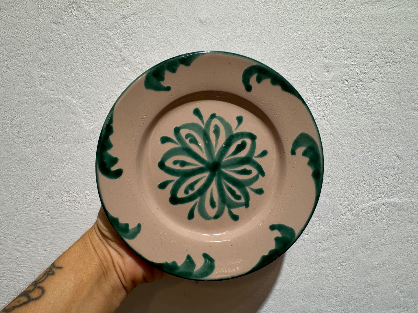 SMALL HAND PAINTED PLATE