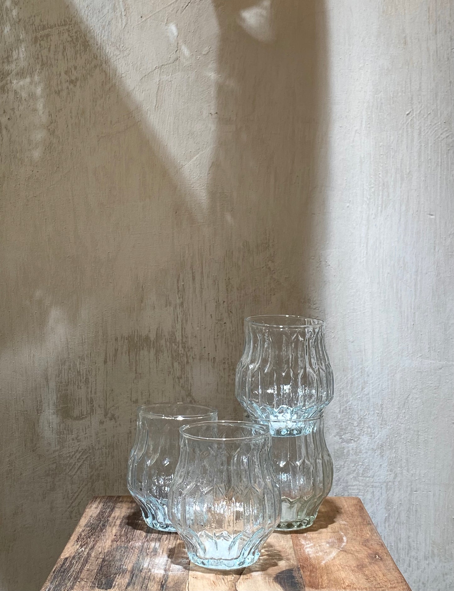 IRREGULAR DRINKING GLASS