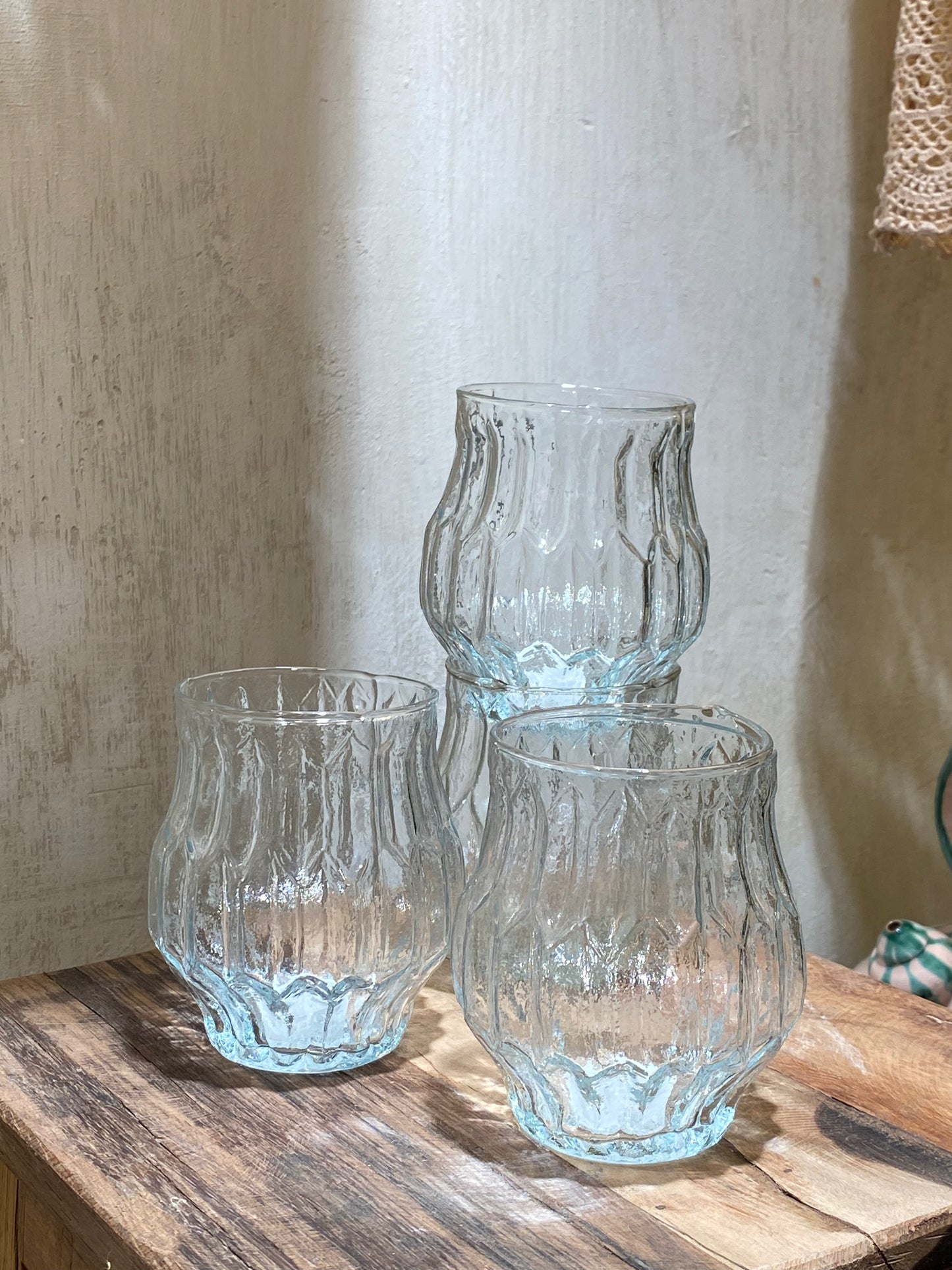 IRREGULAR DRINKING GLASS