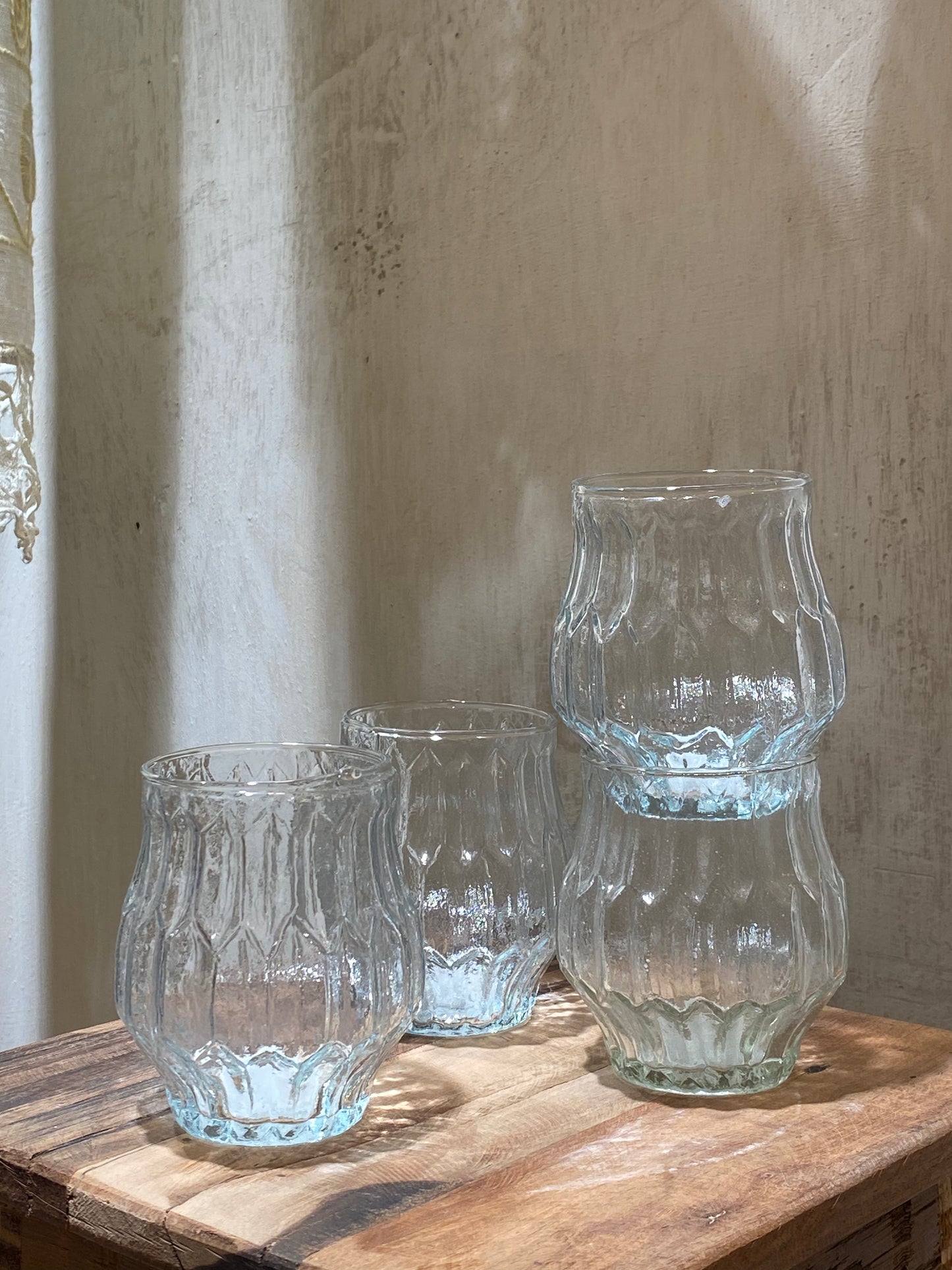 IRREGULAR DRINKING GLASS