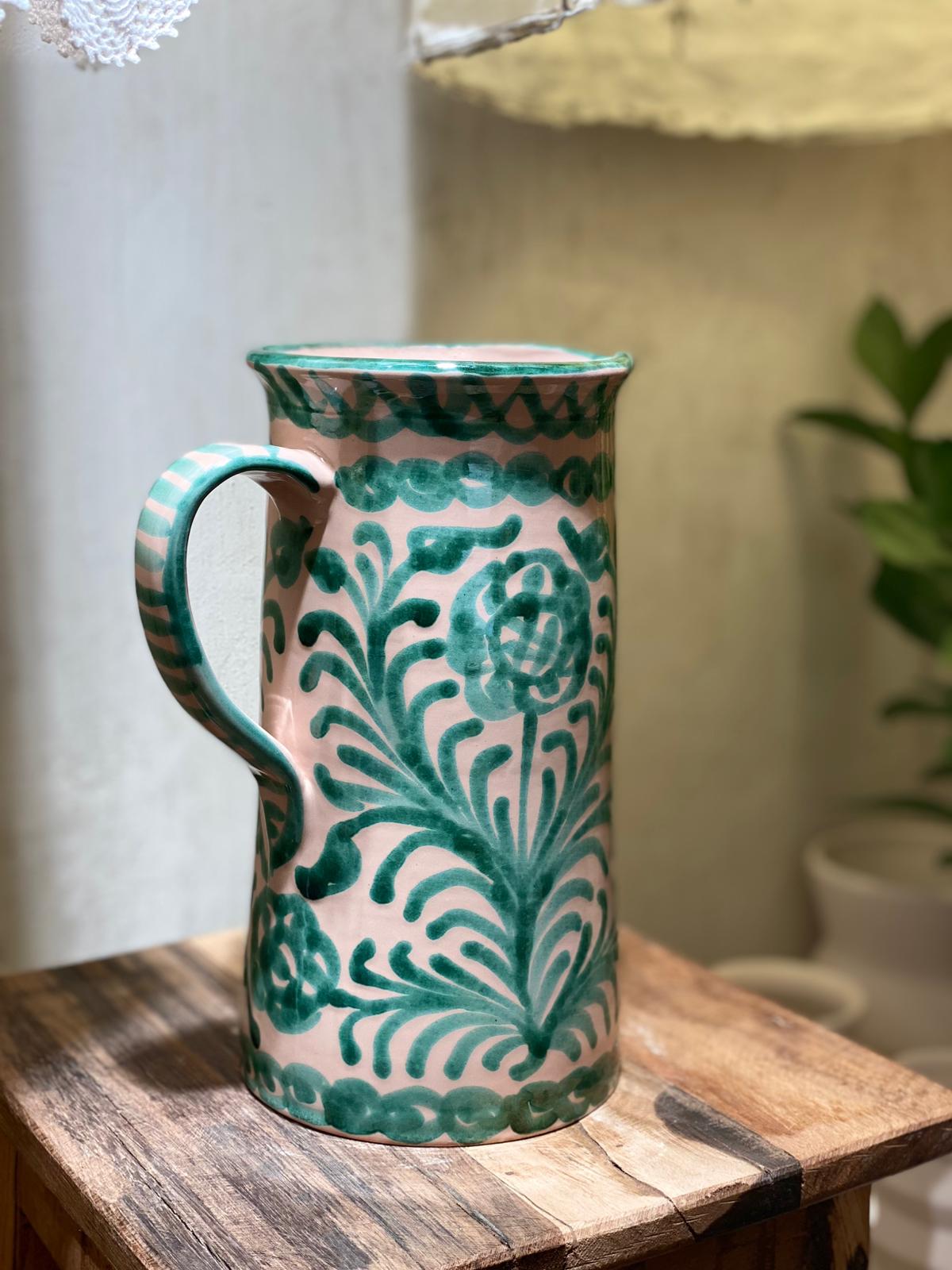 JARRA PINTADA A MANO