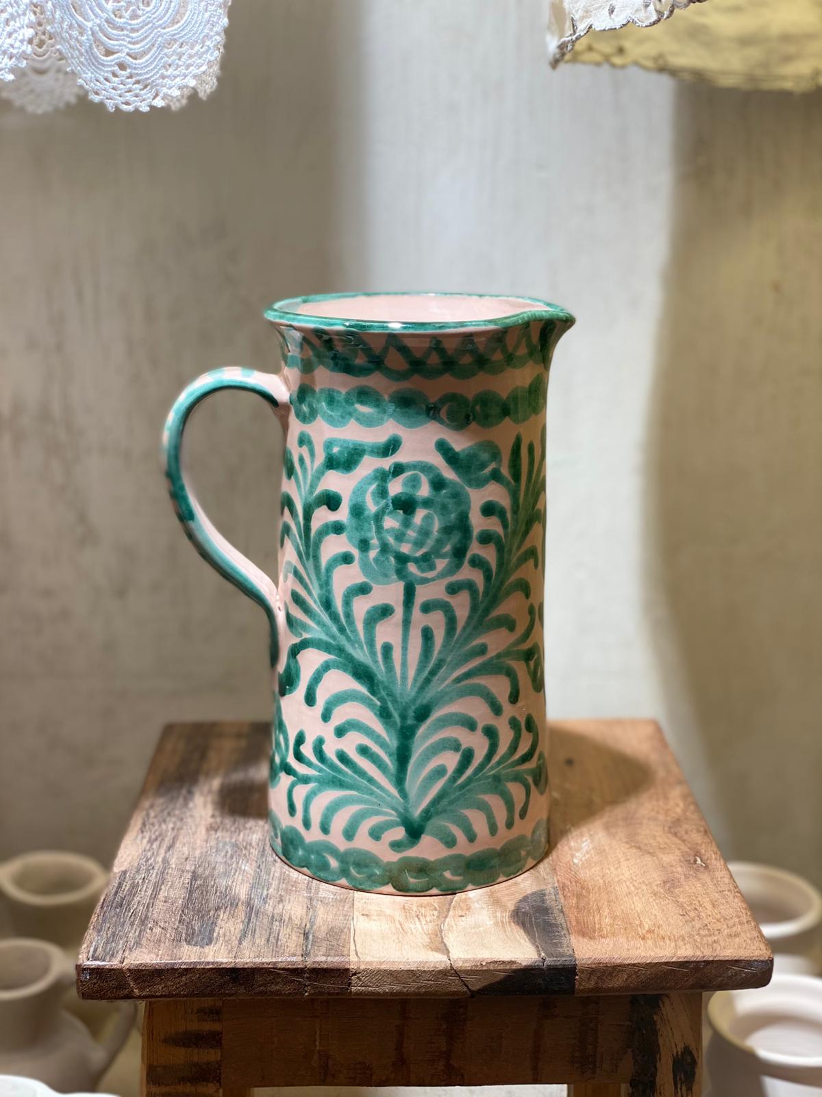 JARRA PINTADA A MANO