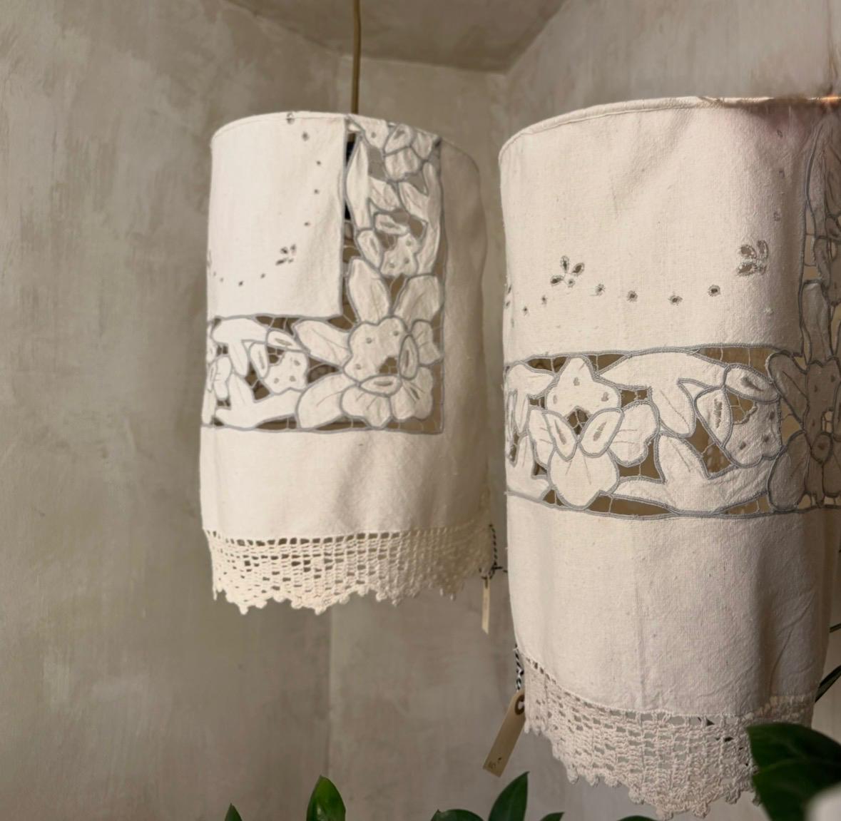 FLORAL COTTON LAMPSHADE