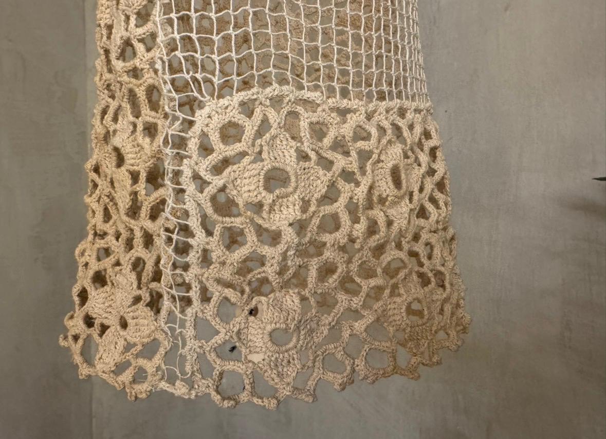 LUNE CROCHET LAMPSHADE