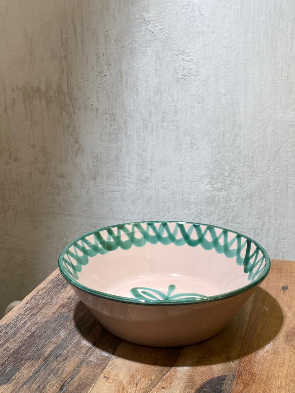 CUENCO RECTO PINTADO A MANO