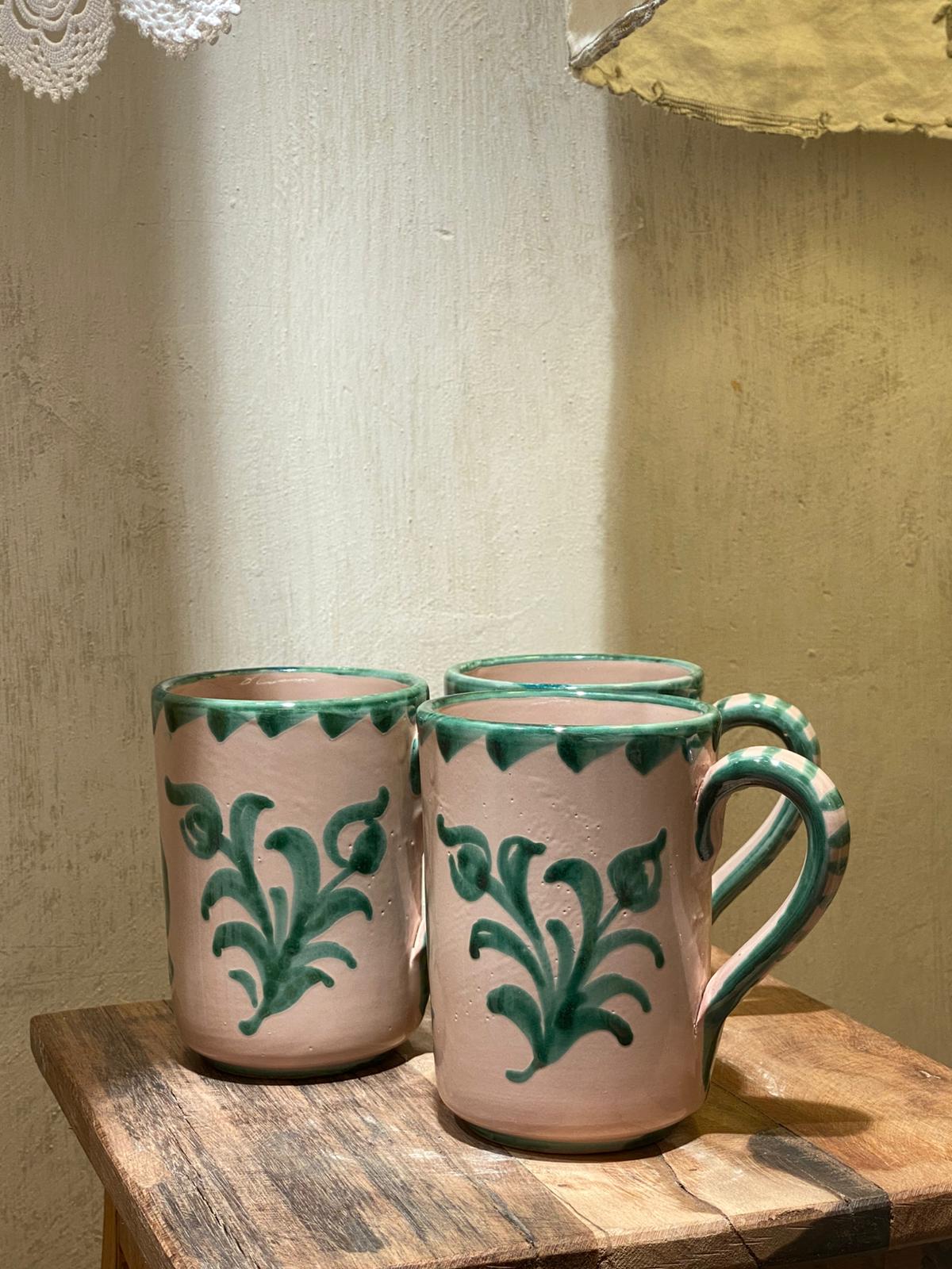 TAZA PINTADA A MANO