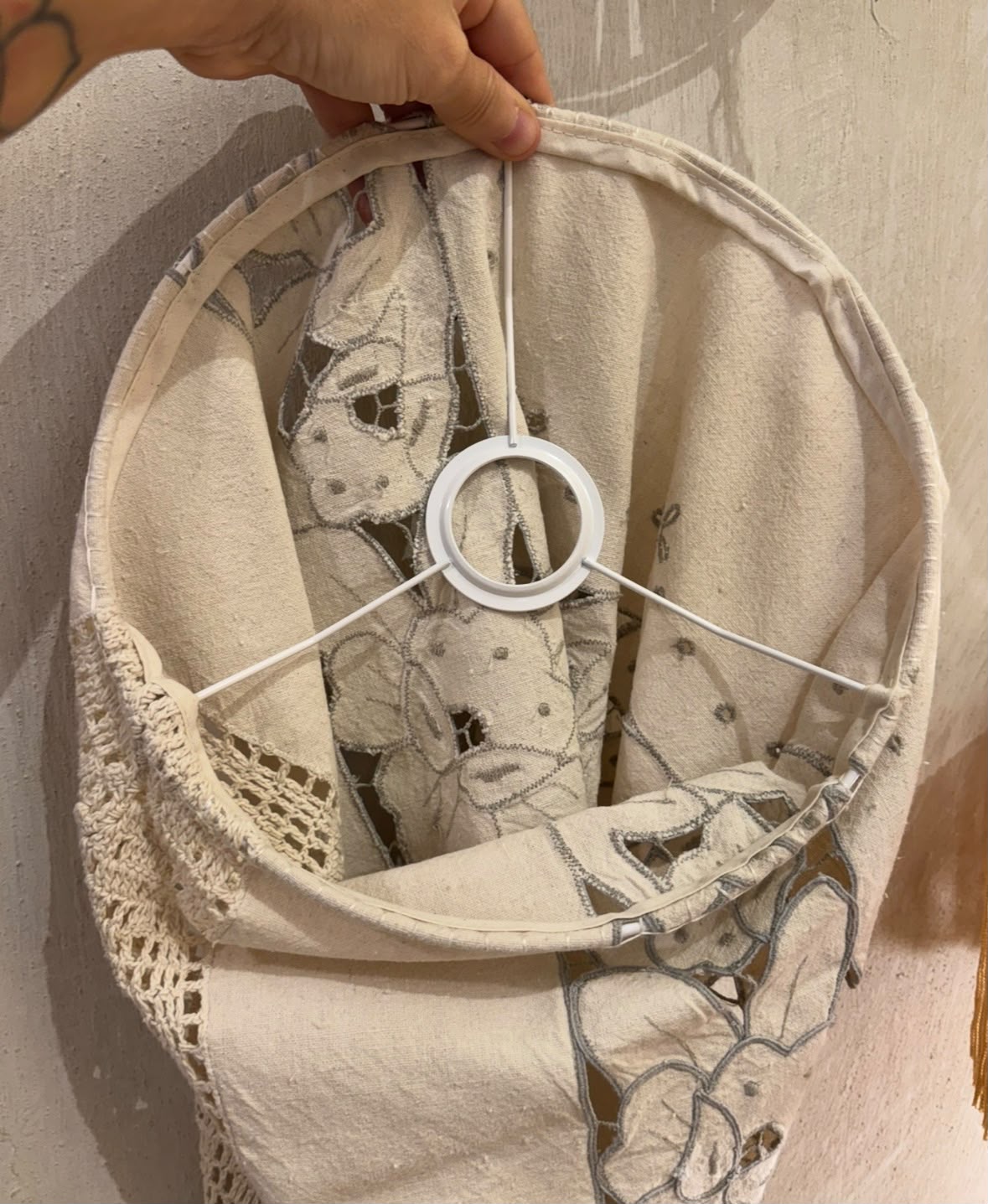 FLORAL COTTON LAMPSHADE