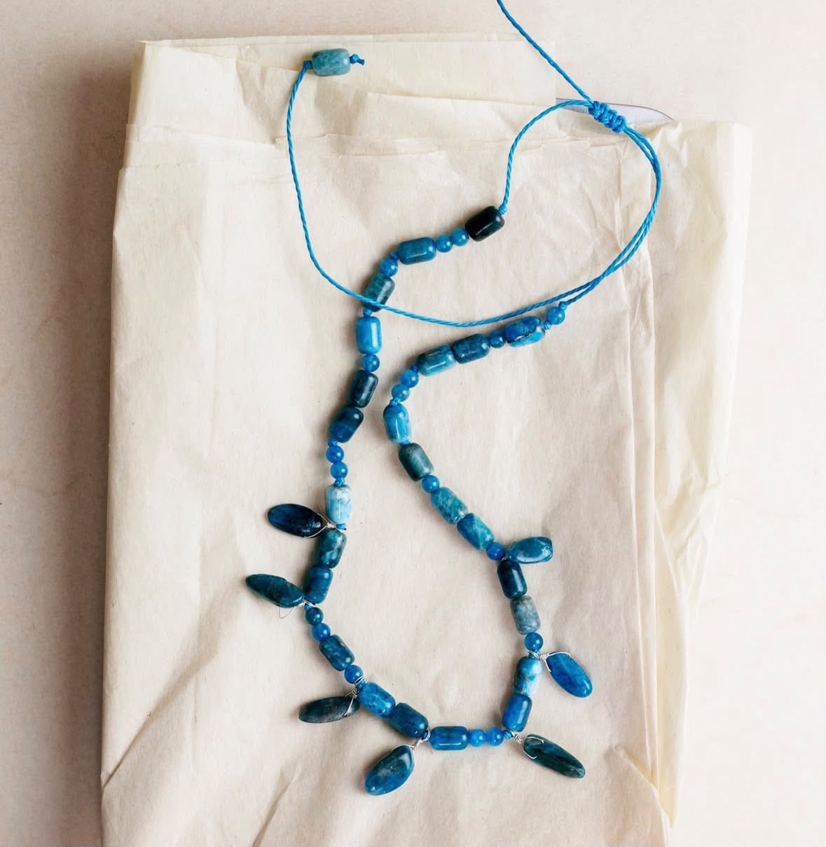 COLLAR MARISMA AZUL