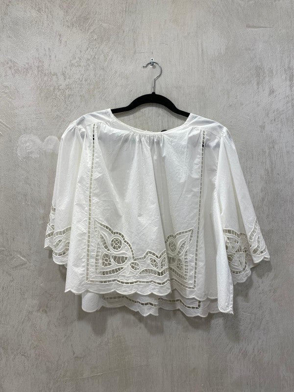 POPLIN TOP LOUVIA