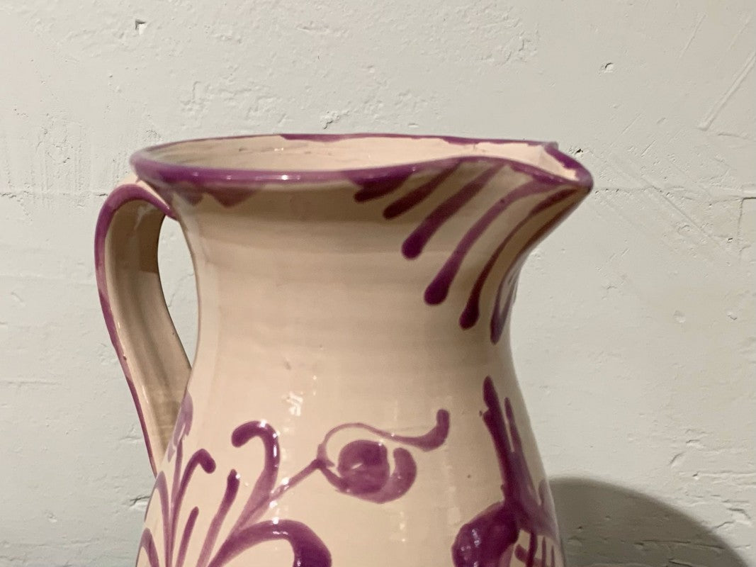 TARRO DE CERÁMICA PINTADO A MANO DE GRANADA