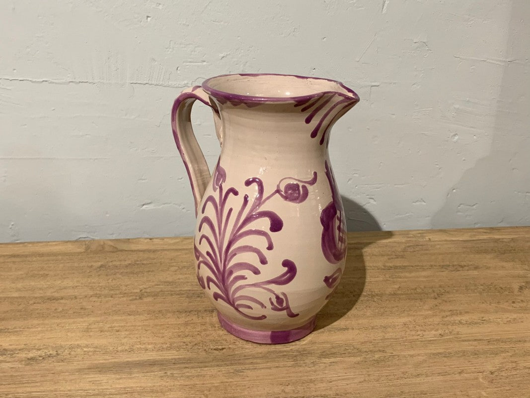 TARRO DE CERÁMICA PINTADO A MANO DE GRANADA